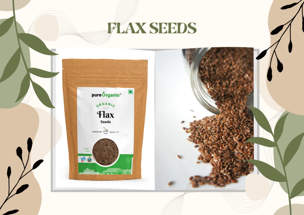 Powerful seeds for gut health - flax seeds product image