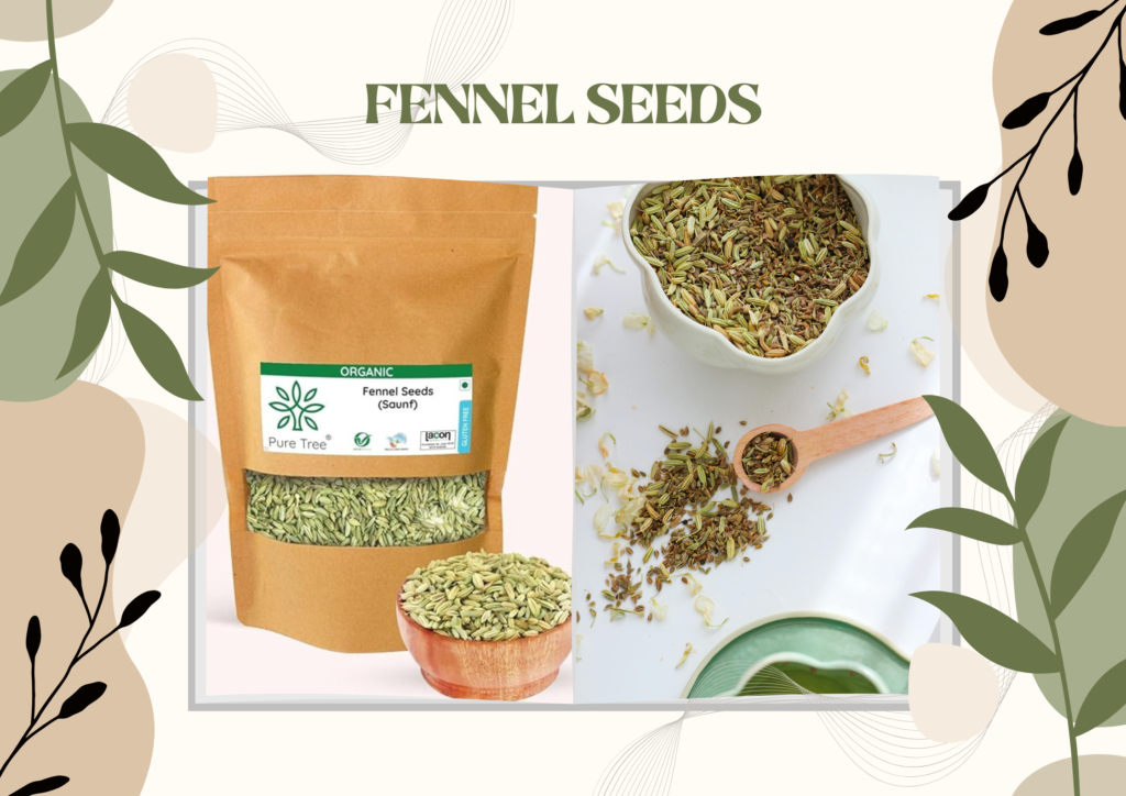 Powerful seeds for gut health - fennel seeds product image