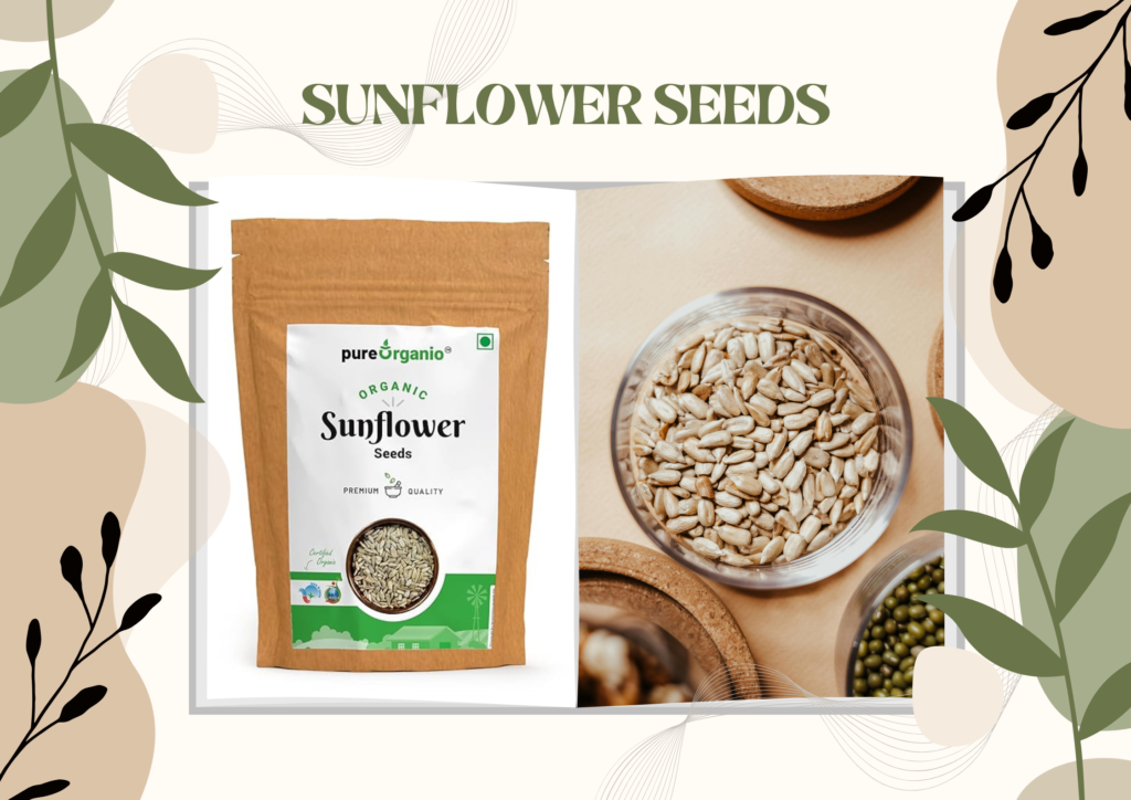 Powerful seeds for gut health - sunflower seeds product image