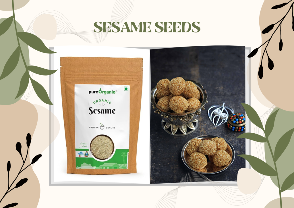 Powerful seeds for gut health - sesame seeds product image